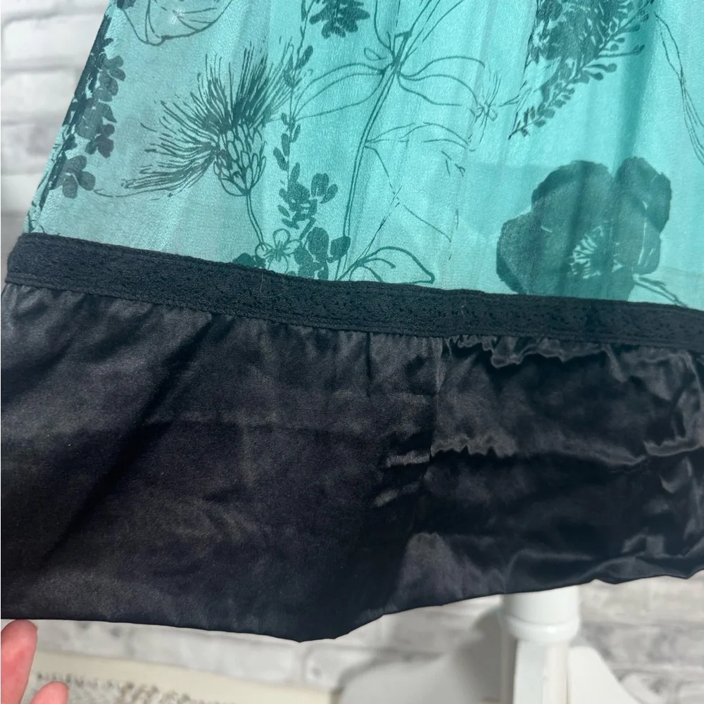 Laundry Shelli Segal Silk Blue Floral Spring Dress - Picture 12 of 13